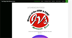 Desktop Screenshot of jvsmexfood.com